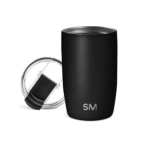 Simple Modern Voyager tumbler with cupholder-friendly design for easy commuting.