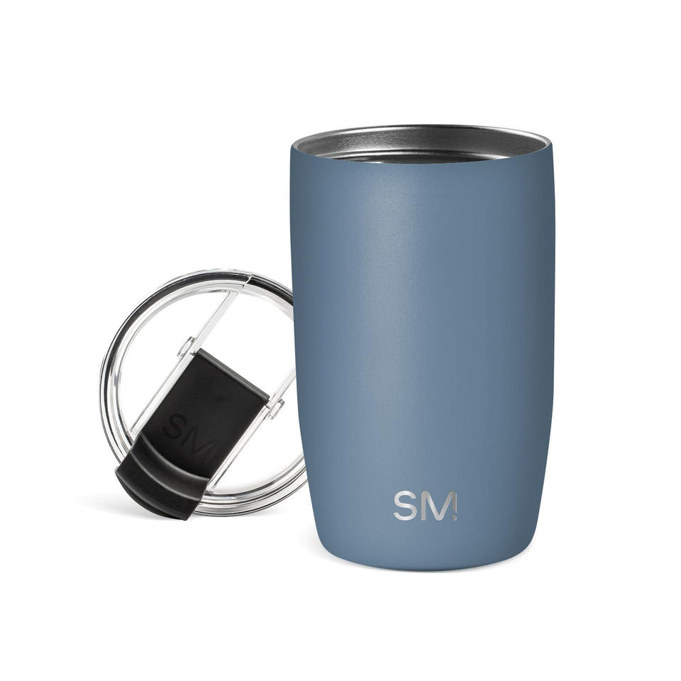 Simple Modern Voyager tumbler with flip lid for on-the-go sipping.
