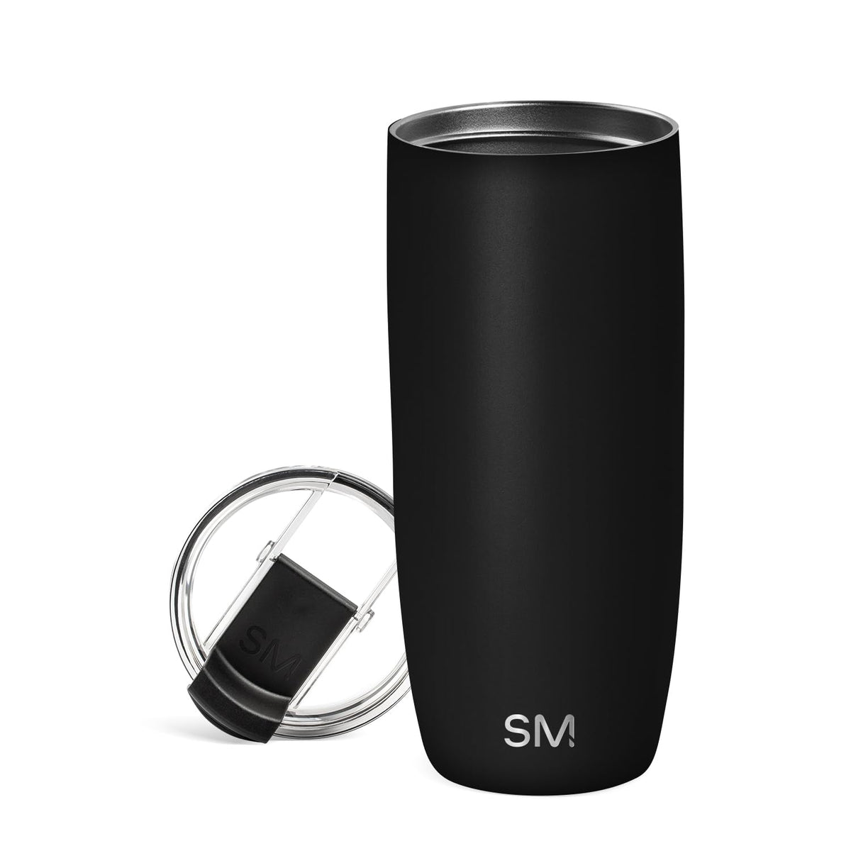 Simple Modern Voyager tumbler with flip lid for leak-proof on-the-go hydration.