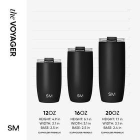 Simple Modern Voyager premium stainless steel construction for long-lasting daily use.
