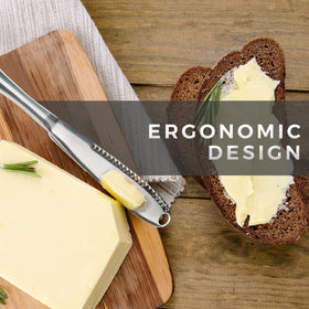 Simple preading stainless steel knife resists corrosion for long-lasting kitchen performance.
