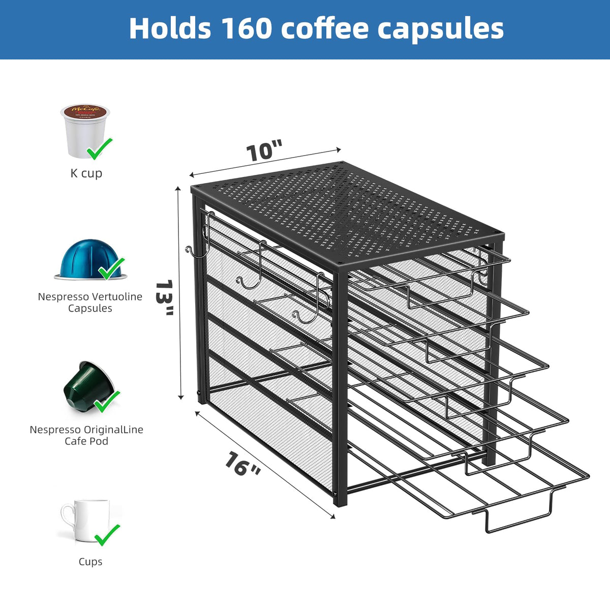 Simple Trending easy-assembly design with smooth drawer action