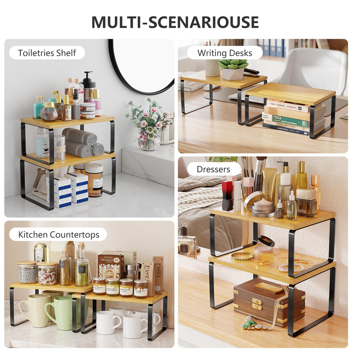 Simple Trending l-shape nesting storage demonstrates flexible corner space optimization.