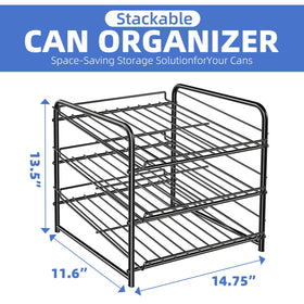 Dimensions of Simple Trending rack: 14.75 deep, 11.6 wide, 13.5 high for compact cabinets.