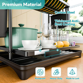 Simple Trending 2-Tier design supports pots, pans, and lids efficiently.