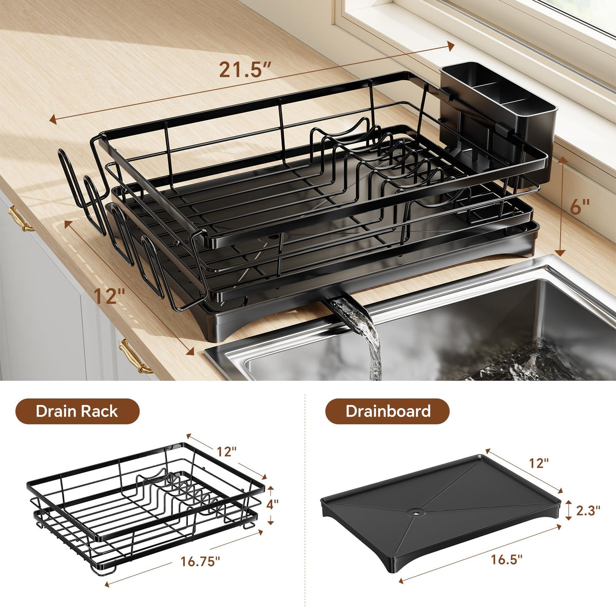 Simple Trending side view shows slim profile and stable counter placement