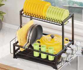 Simple Trending dish rack plates neatly spaced for quicker air drying