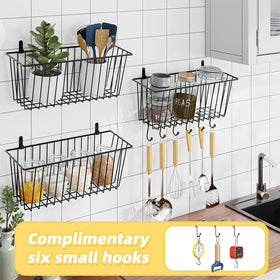 Simple Trending garage storage baskets offer durable space for tools and supplies.