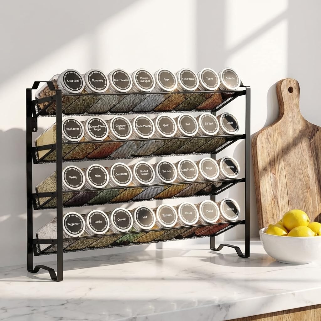 Simple Trending compact kitchen storage design saves space