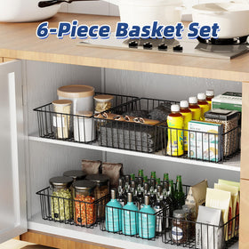 Simple Trending rust-resistant metal pantry baskets resist moisture in damp spaces