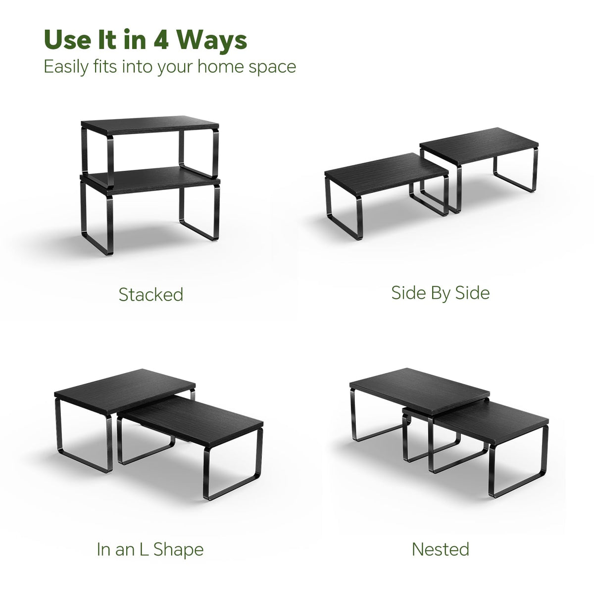 Simple Trending multipurpose display shelf doubles as desk organizer and bathroom rack.
