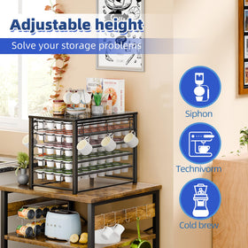 Simple Trending side mug hangers hold up to six mugs