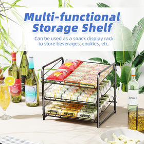 Sturdy metal construction provides durable kitchen organization with Simple Trending.