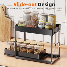 Simple Trending waterproof, rust-proof shelf keeps spaces clean.