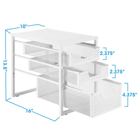 Simple Trending drawer dimensions demonstrate compact footprint for tight spaces.