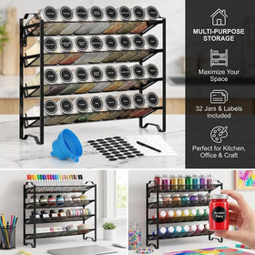 Simple Trending wall mounted spice rack for flexible kitchen storage