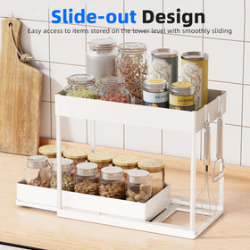 Simple Trending waterproof and rust-resistant finish protects cabinet space.