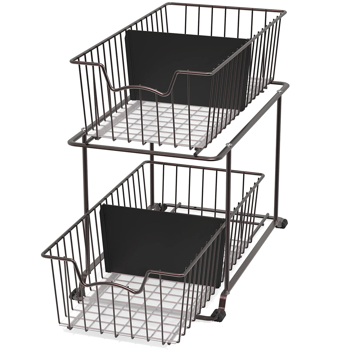 Simple Houseware storage solution for kitchen and bath enhances organization