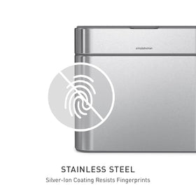 simplehuman compost caddy compact design for slim cans