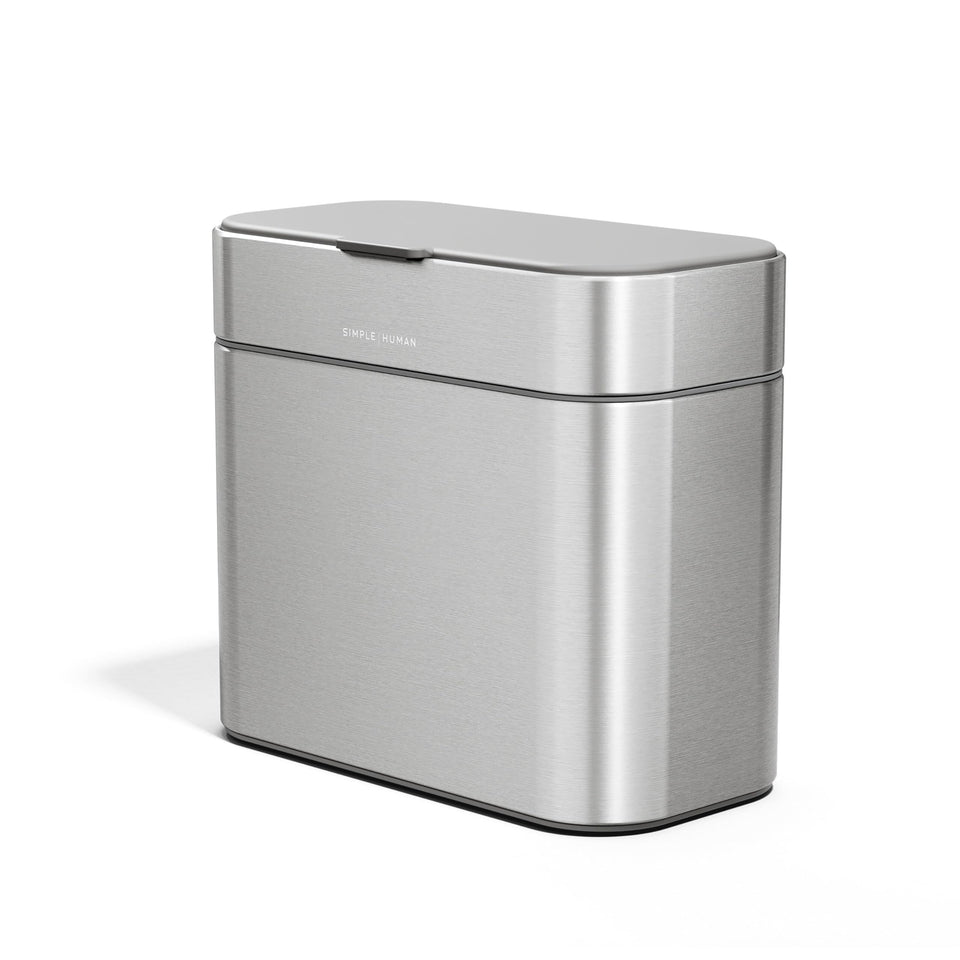 simplehuman compost caddy side dock attachment for easy scraps and tidy kitchen