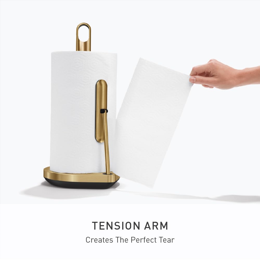 simplehuman finger loop shown for easy pickup and counter repositioning