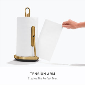 simplehuman finger loop shown for easy pickup and counter repositioning