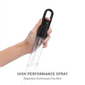 simplehuman integrated cleaning tablet solution works with water for multi-surface cleaning