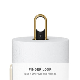 Eco-friendly cleaning pairing with tablets and recycled towels for sustainable cleaning.
