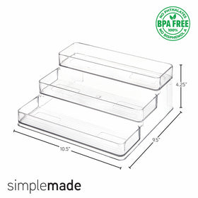 SIMPLEMADE 3-tier spice rack cabinet-storage example in a tidy kitchen