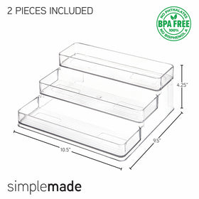 SimpleMade countertop storage solution for spices or small items in kitchen.