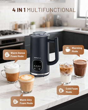 SIMPLETASTE 4-in-1 function for dense and light foams.