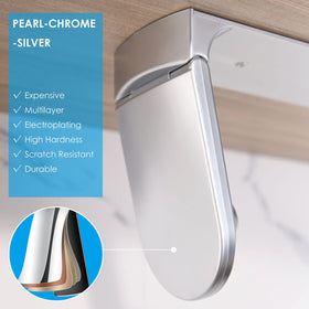 Simpletome aluminum base close-up highlights sturdy premium construction.