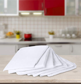 Simpli-Magic Flour Sack Towel for dusting with soft, lint-free performance.