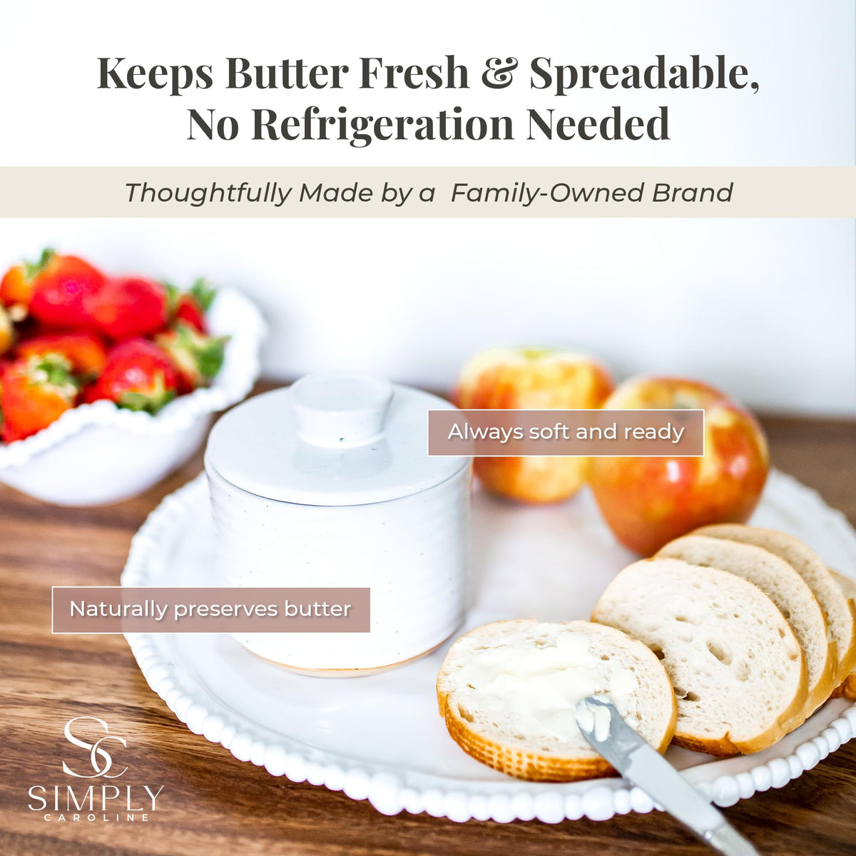 Simply Caroline gift-ready packaging makes a thoughtful kitchen gift.