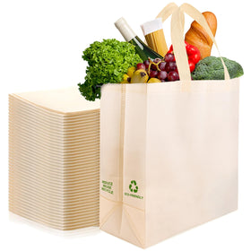 Simply Cool 50-pack reusable bags displayed for eco-friendly shopping.