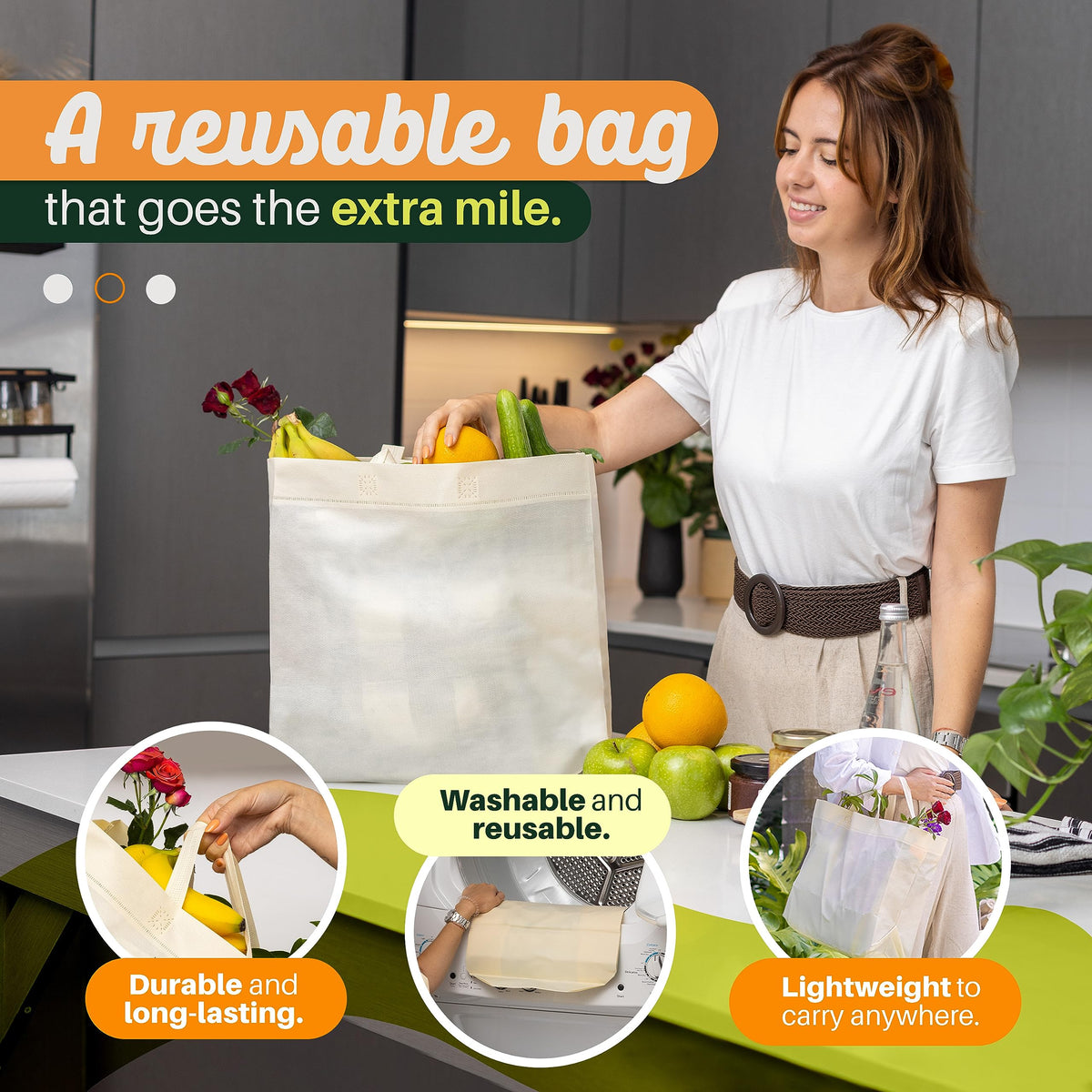 Sturdy handled Simply Cool bags designed for heavier loads.