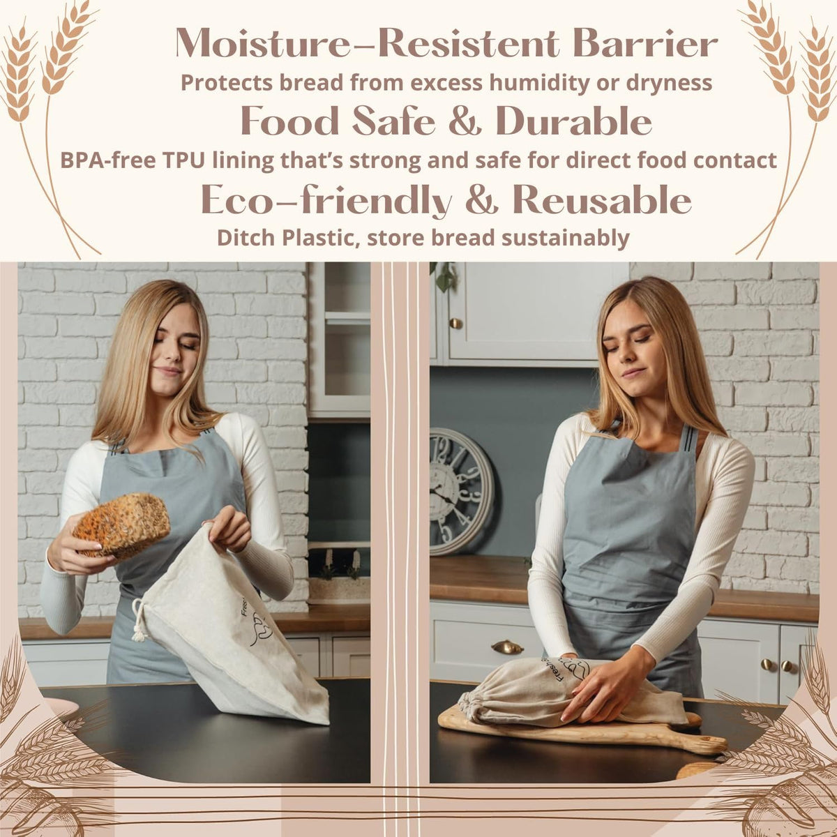 Gift-ready packaging makes a thoughtful present for home bakers.