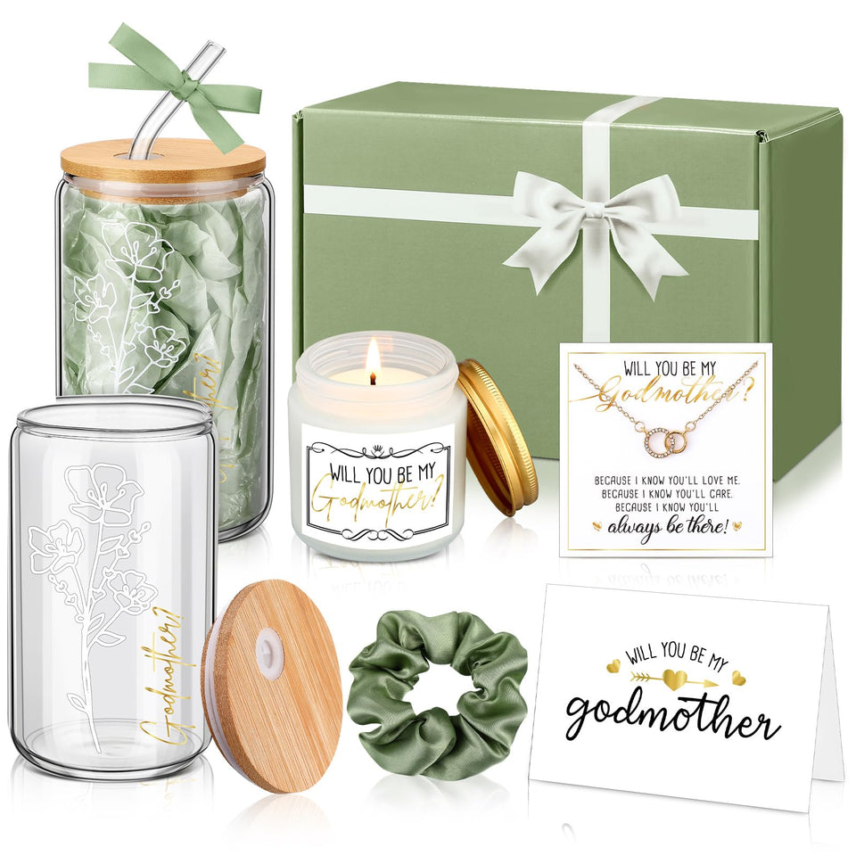 Singhoow sage-green 16oz glass cup for beverages and gifting