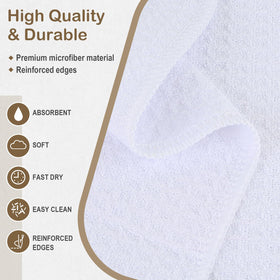 SINLAND towel surface ready for sublimation designs, vibrant results.