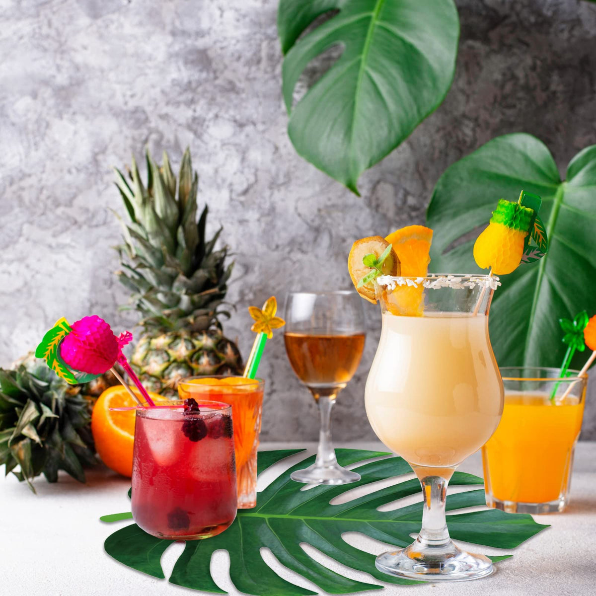 Sinmoe disposable paper placemats for dining tables, ideal for weddings and parties.