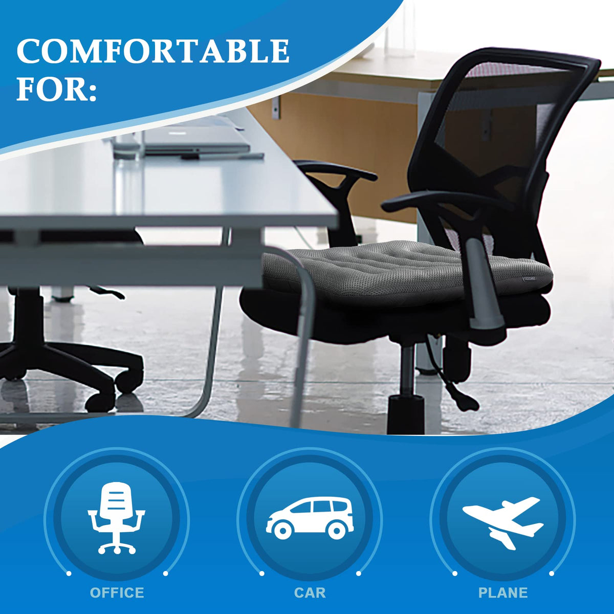SINOSSO breathable 3D mesh surface supports airflow and comfort