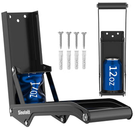 Sinotekk 16oz can crusher wall mounted for quick at-home recycling.