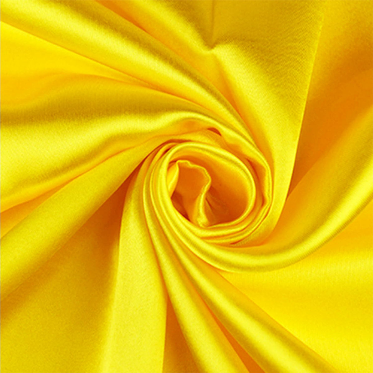 SINSSOWL yellow table runner draped on a table for weddings creates cohesive décor