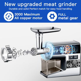 Sinyder 5mm grinding plate for medium textured ground meat.