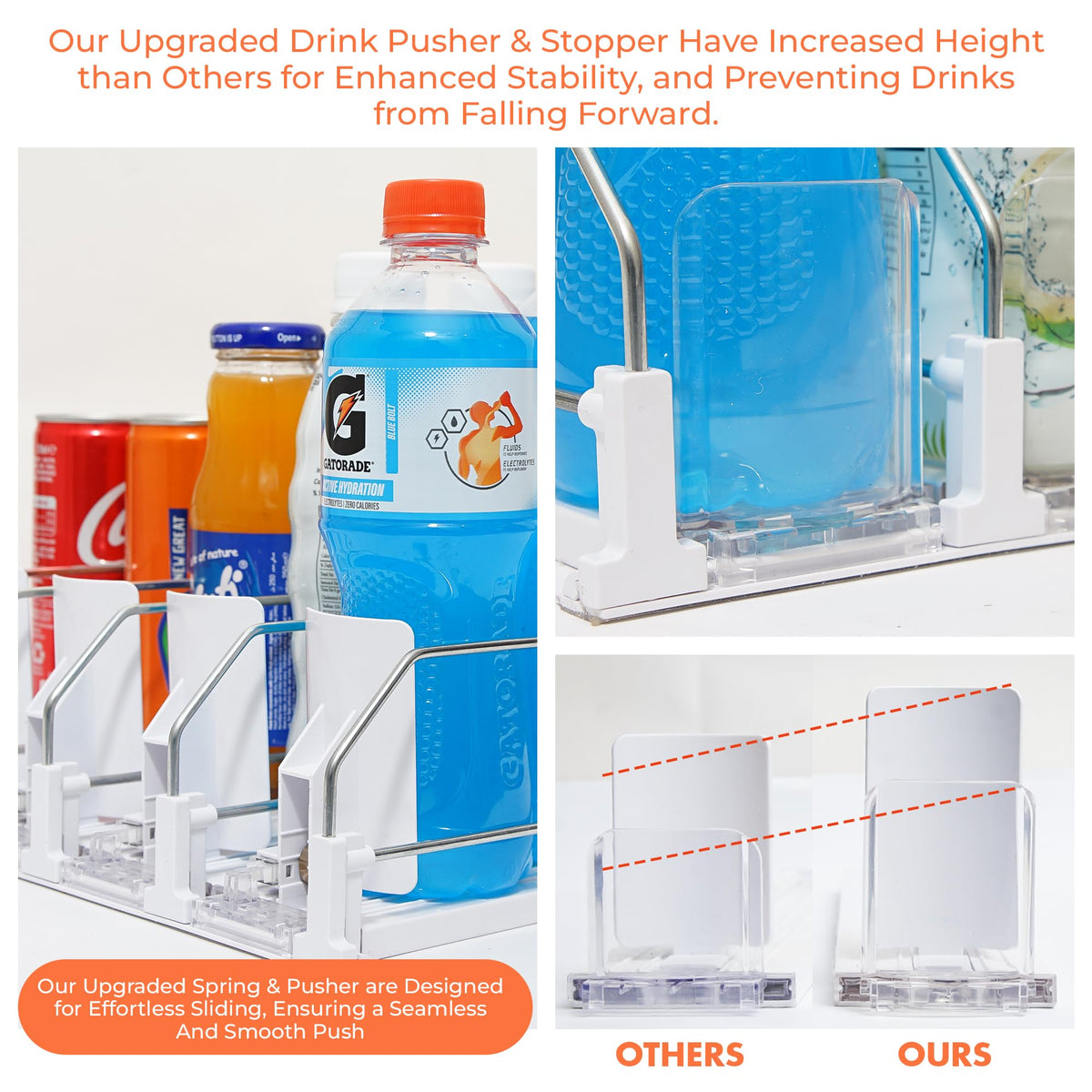 SipSort 25-cans dispenser in action demonstrates easy loading.