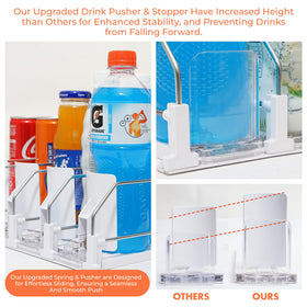 SipSort 25-cans dispenser in action demonstrates easy loading.