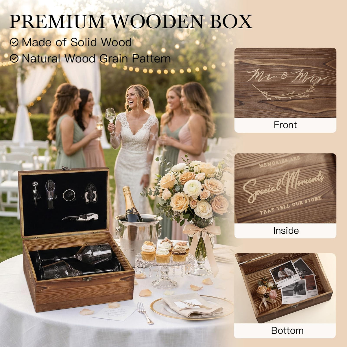 SIPBYSOP wood-keepsake-memory-box shown for secure display and gifting charm.