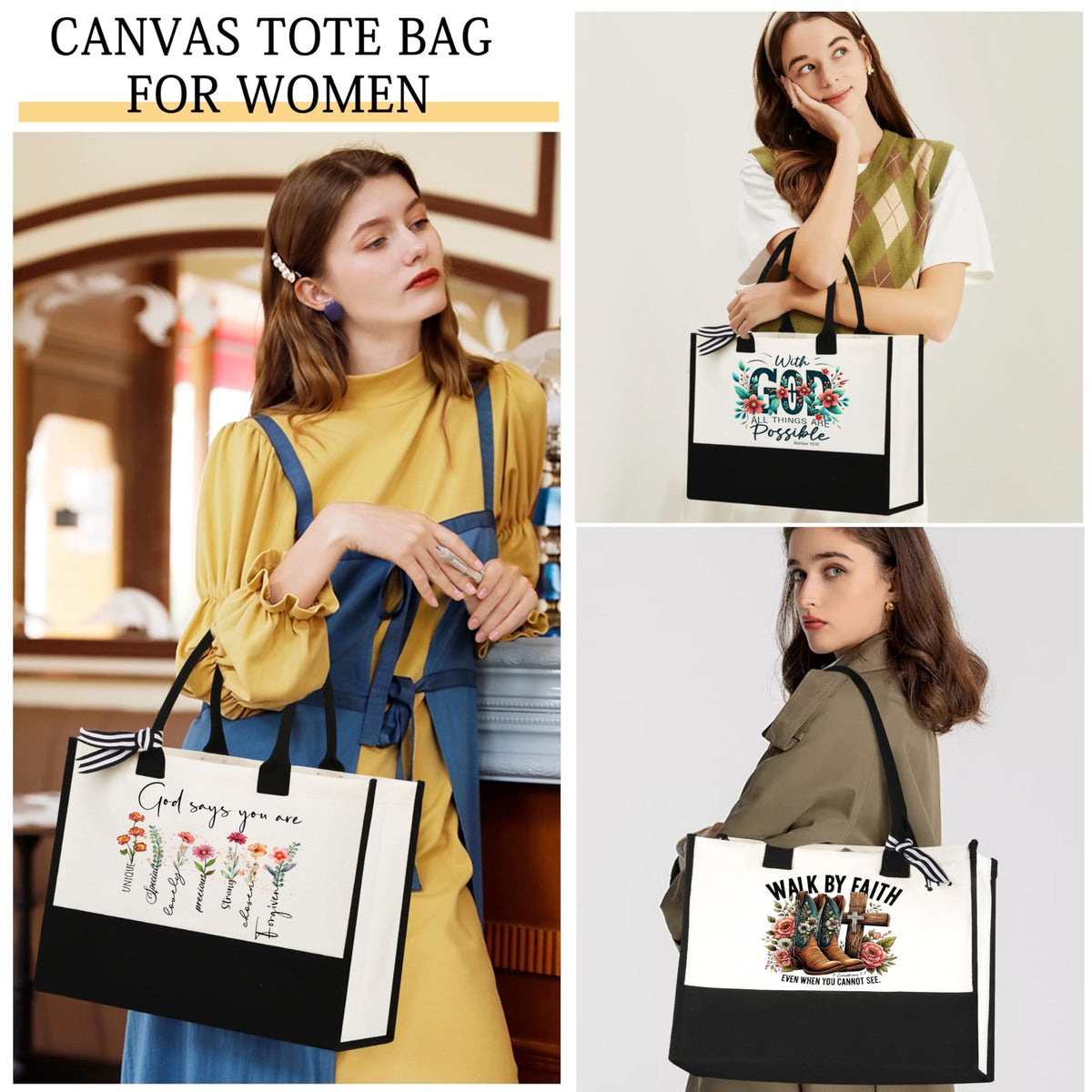 SiplyHaven Chosen and Loved makeup bag, stylish organization for cosmetics.