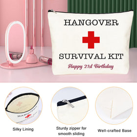 SiplyHaven makeup bag—spacious and organized cosmetics on the go.