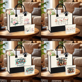 SiplyHaven You Are Beautiful makeup bag, compact storage with meaningful message.